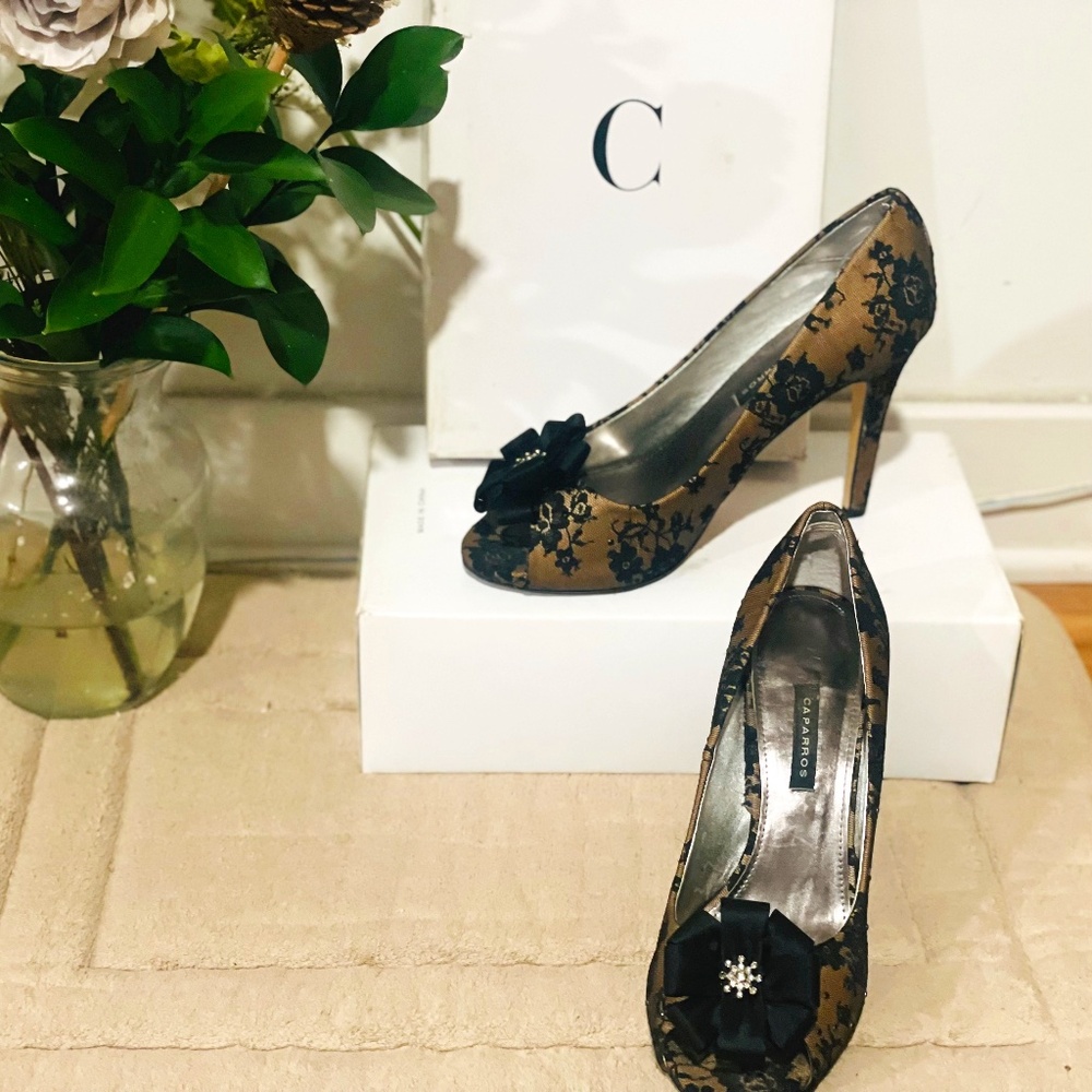 Capparos Narita Open Toe Heels